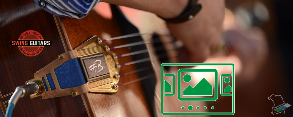 das slideshow-Fenster für 'swing-guitars.com' anzeigen ...
Zigeunerswing, Jazz-Standards, Csardas und Valse-Musette ... Ferry Baierl (g) - Roland Schrüfer (g) - Reinhold Grassl (b)